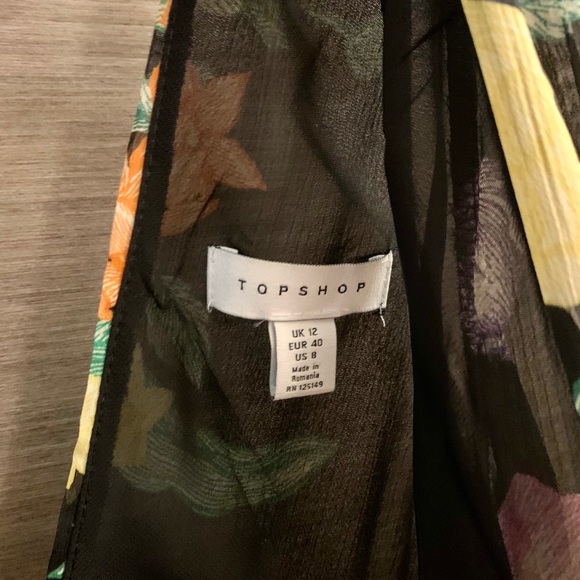 🌸Topshop Freida Floral Tiered Dress🌸 - Picture 4 of 5